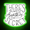RGB neon home decor wall art with secret messages inside