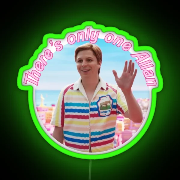There S Only One Allan Barbie Meme RGB Neon Sign