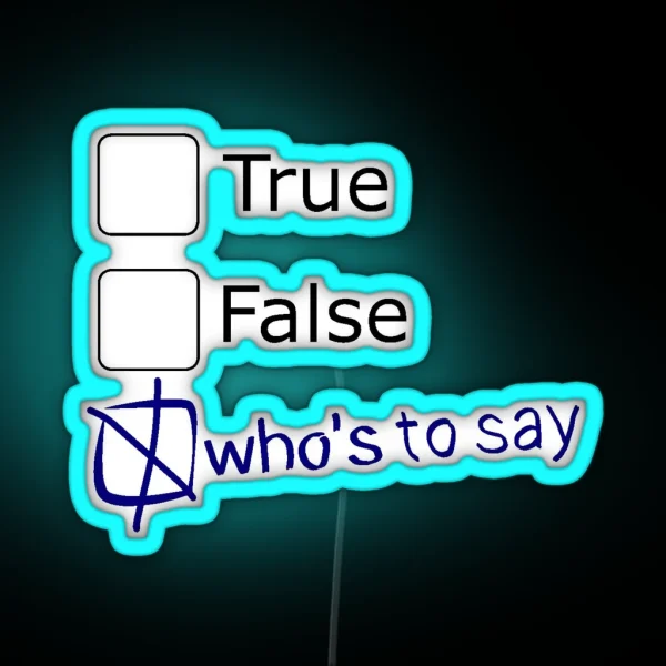 There Should Be A Third Option RGB Neon Sign