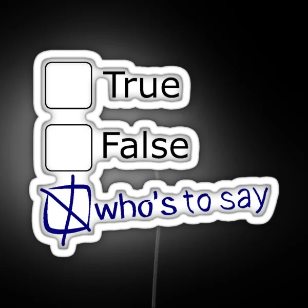 There Should Be A Third Option RGB Neon Sign