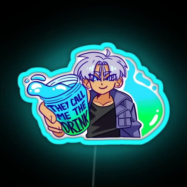 They Refer To Him As The Beverage RGB Neon Sign