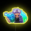 Customizable LED Beverage Neon Sign with Colorful RGB Lighting Design