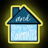 Customizable LED neon room decor signs in vibrant RGB colors