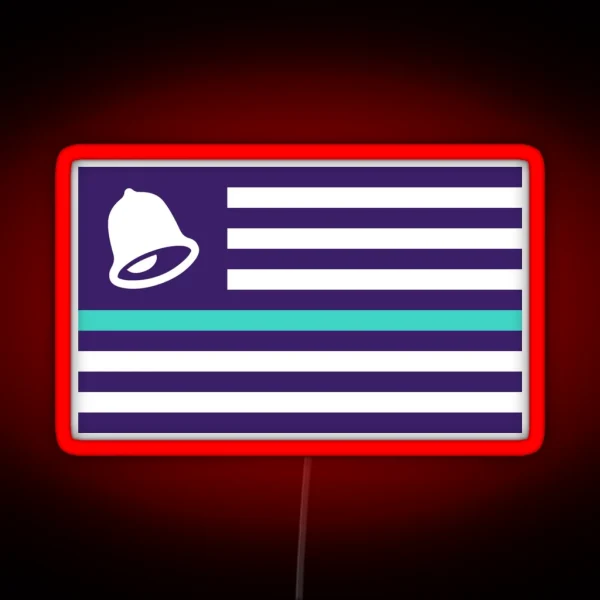 Thin Baja Blast Line RGB Neon Sign