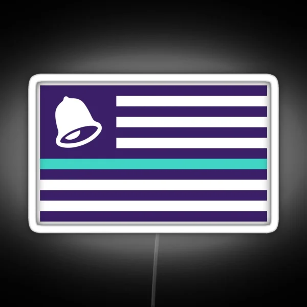 Thin Baja Blast Line RGB Neon Sign