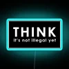 Vibrant Illegal Yet to Be Banned RGB Neon Bar Sign