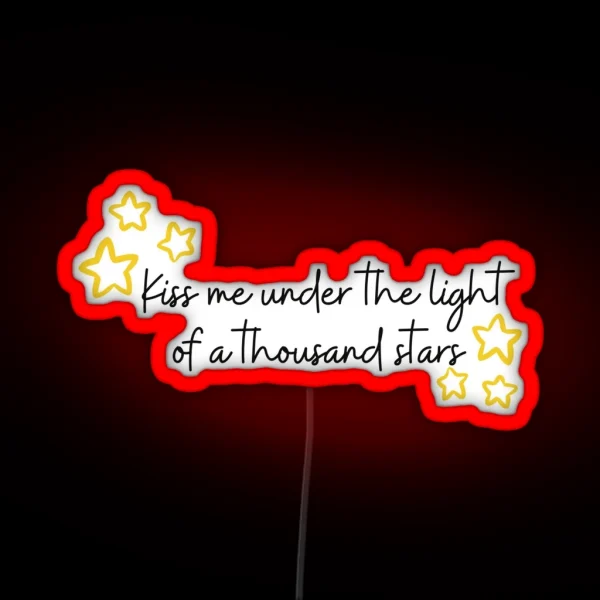 Thinking Out Loud RGB Neon Sign