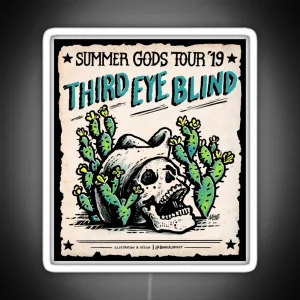 Third Eye Blind Summer Gods Tour 2019 Masjan RGB Neon Sign