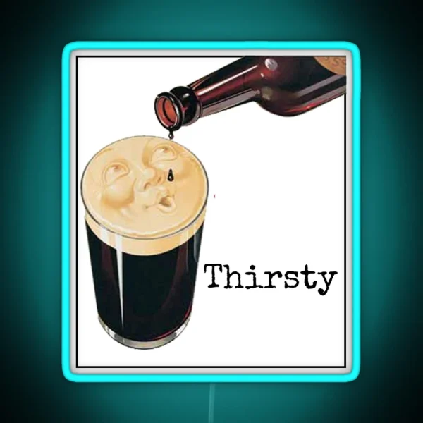 Thirsty Guinness RGB Neon Sign