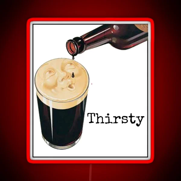 Thirsty Guinness RGB Neon Sign