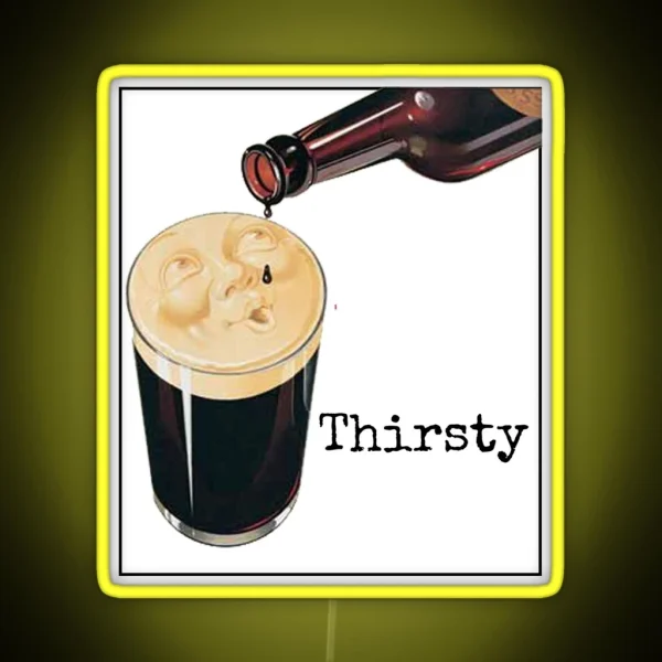 Thirsty Guinness RGB Neon Sign