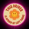 Vibrant RGB LED canvas display for quirky traffic humor enthusiasts