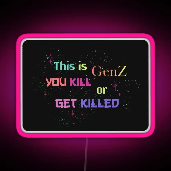 This Is Genz RGB Neon Sign
