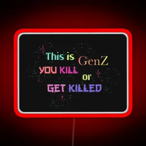 This Is Genz RGB Neon Sign