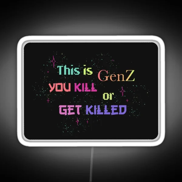 This Is Genz RGB Neon Sign