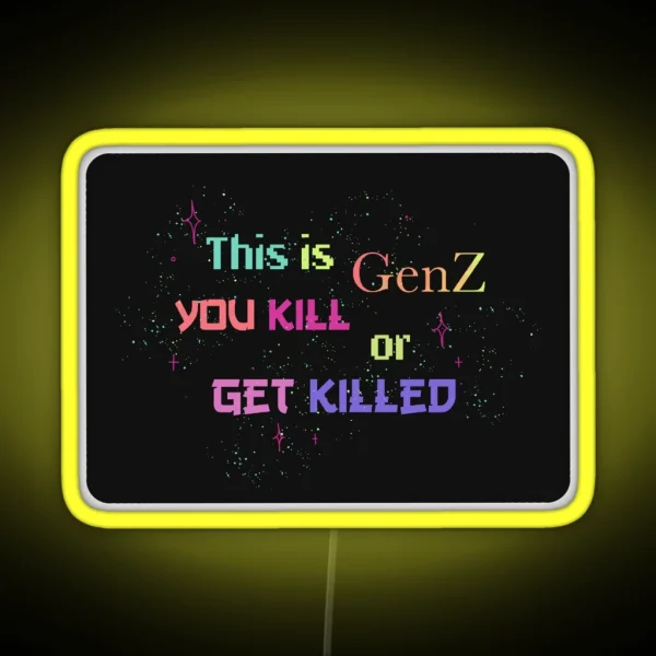This Is Genz RGB Neon Sign