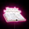 RGB LED Sign with Inspirational Quote: Empowering Wall Decor Statement