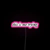 Personalized RGB Neon Sign with Customizable Color and Design Options