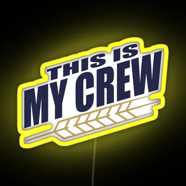 This Is My Crew RGB Neon Sign