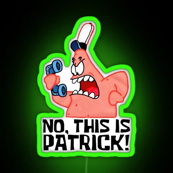 This Is Patrick RGB Neon Sign