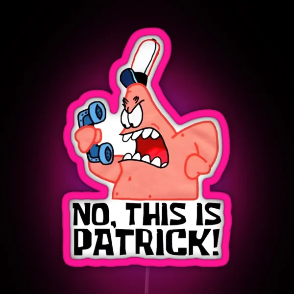 This Is Patrick RGB Neon Sign
