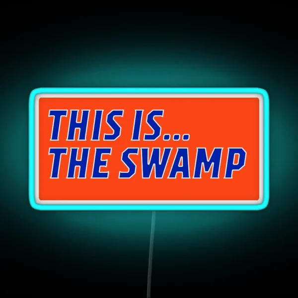 This Is The Swamp RGB Neon Sign