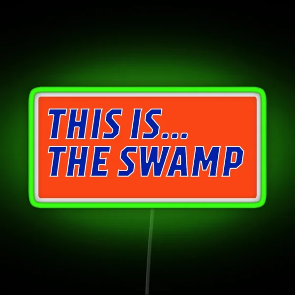 This Is The Swamp RGB Neon Sign