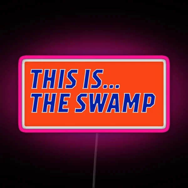 This Is The Swamp RGB Neon Sign