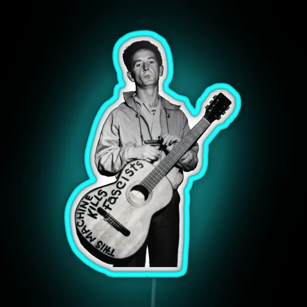 This Machine Kills Fascists RGB Neon Sign