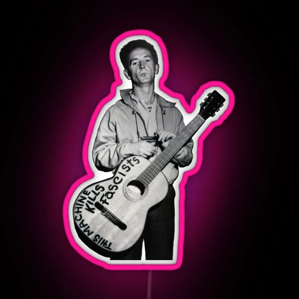 This Machine Kills Fascists RGB Neon Sign