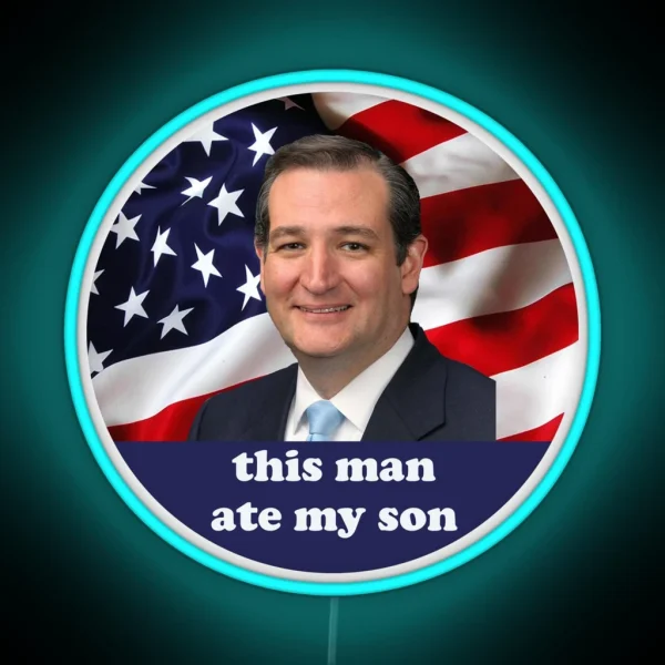 This Man Ate My Son RGB Neon Sign