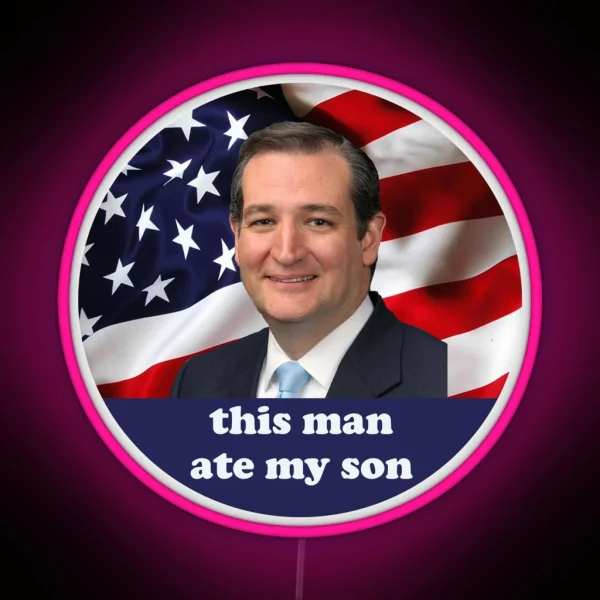 This Man Ate My Son RGB Neon Sign