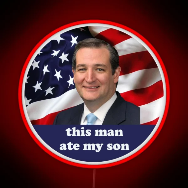 This Man Ate My Son RGB Neon Sign