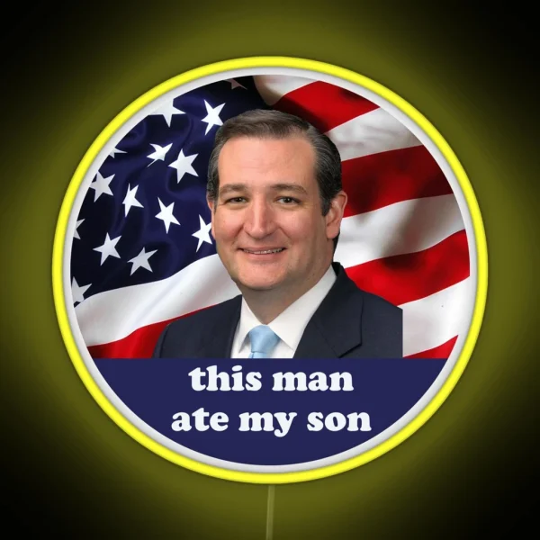 This Man Ate My Son RGB Neon Sign