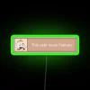 Cozy Gaming Room Decor with Paimon RGB Neon Sign Lighting