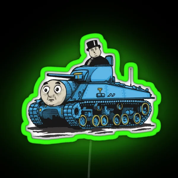 Thomas The Tank RGB Neon Sign