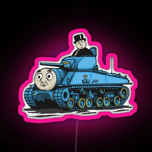 Thomas The Tank RGB Neon Sign