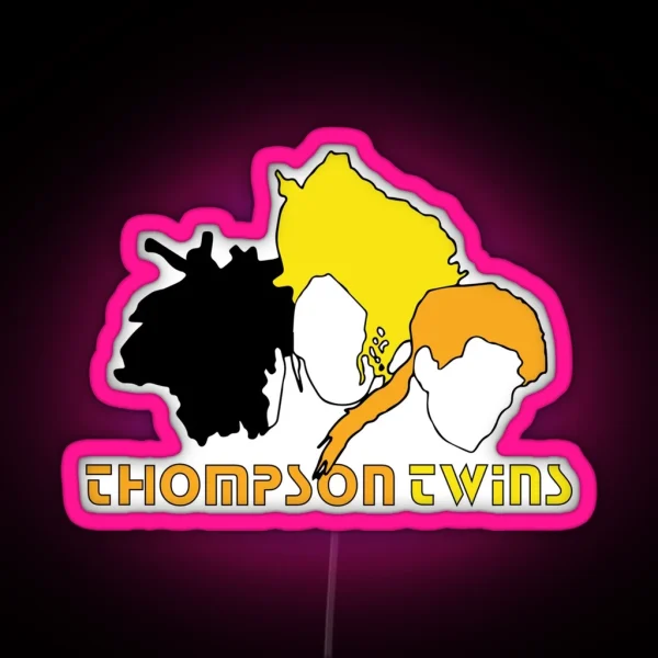 Thompson Twins RGB Neon Sign