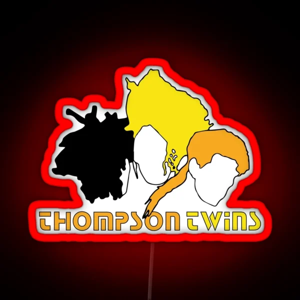 Thompson Twins RGB Neon Sign