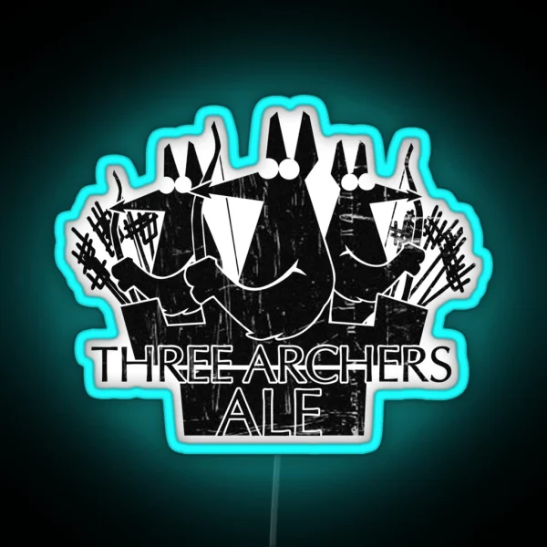 Three Archers Ale RGB Neon Sign