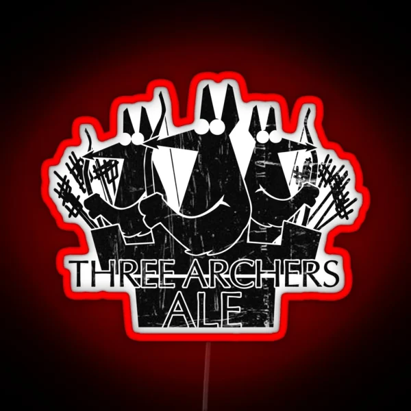 Three Archers Ale RGB Neon Sign