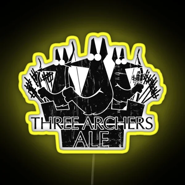 Three Archers Ale RGB Neon Sign