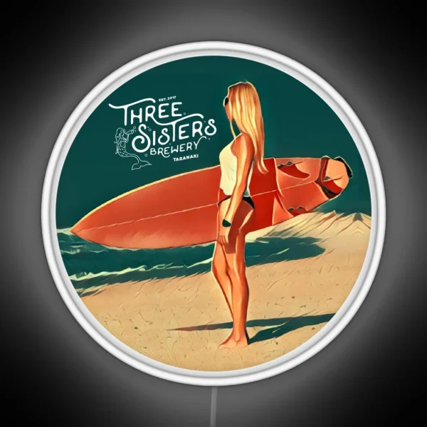 Three Sisters Brewery Oakura Blonde RGB Neon Sign