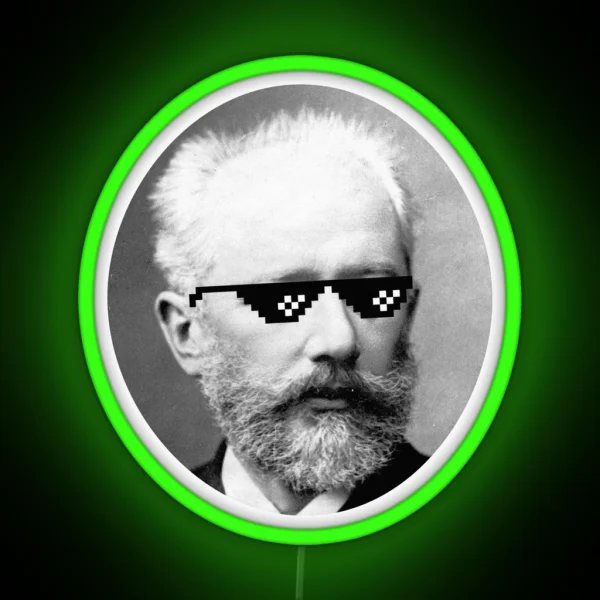 Thug Life Tchaikovsky RGB Neon Sign