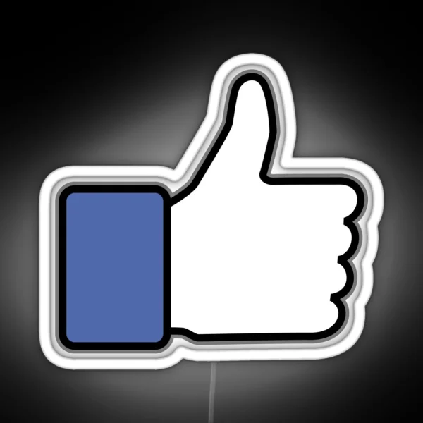 Thumbs Up Down Up RGB Neon Sign