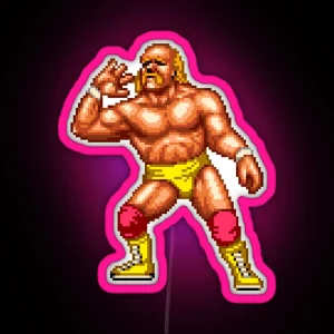Thunder Mania Wrestlefest RGB Neon Sign