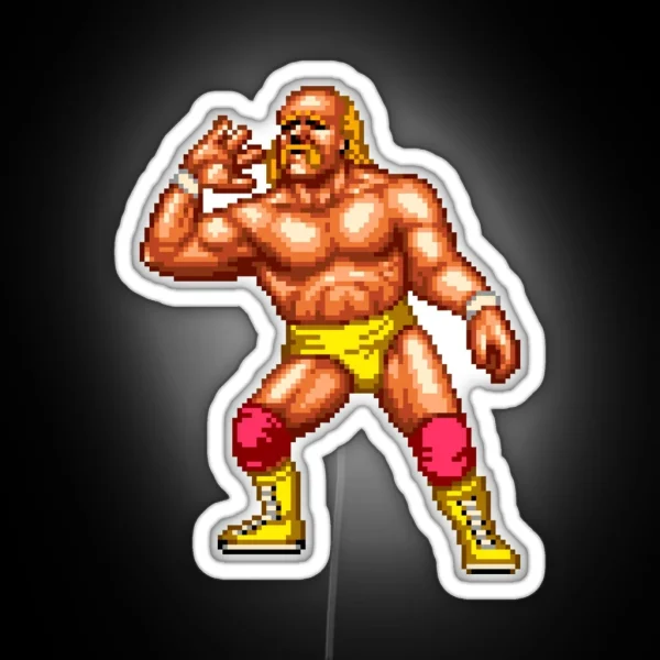 Thunder Mania Wrestlefest RGB Neon Sign