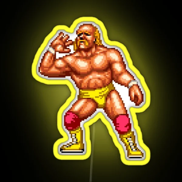 Thunder Mania Wrestlefest RGB Neon Sign