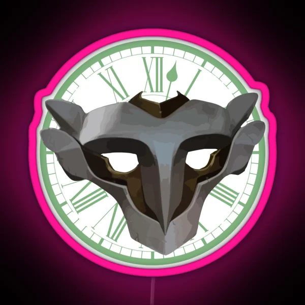 Tick Tock RGB Neon Sign