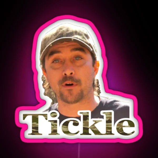 Tickle Camo RGB Neon Sign